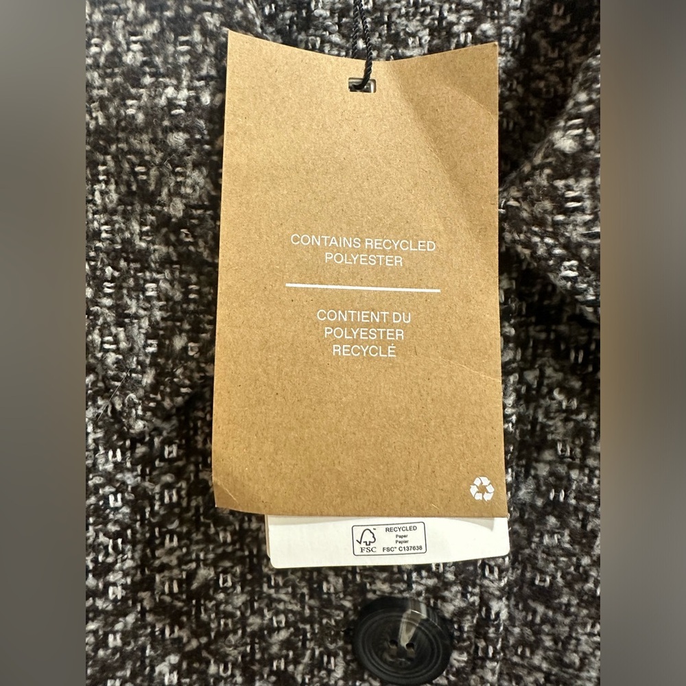 AWARE BY VERO MODA Vally Short Jacket In Carafe WOMENS Small NEW - Picture 3 of 7